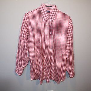 Jon Michael Cane Gingham Shirt - L